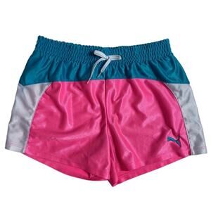 Pink & Blue Puma Workout Shorts